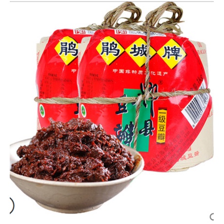 鵑城牌郫縣一級紅油豆瓣醬一年陳釀1000g四川特產正宗家用調味品