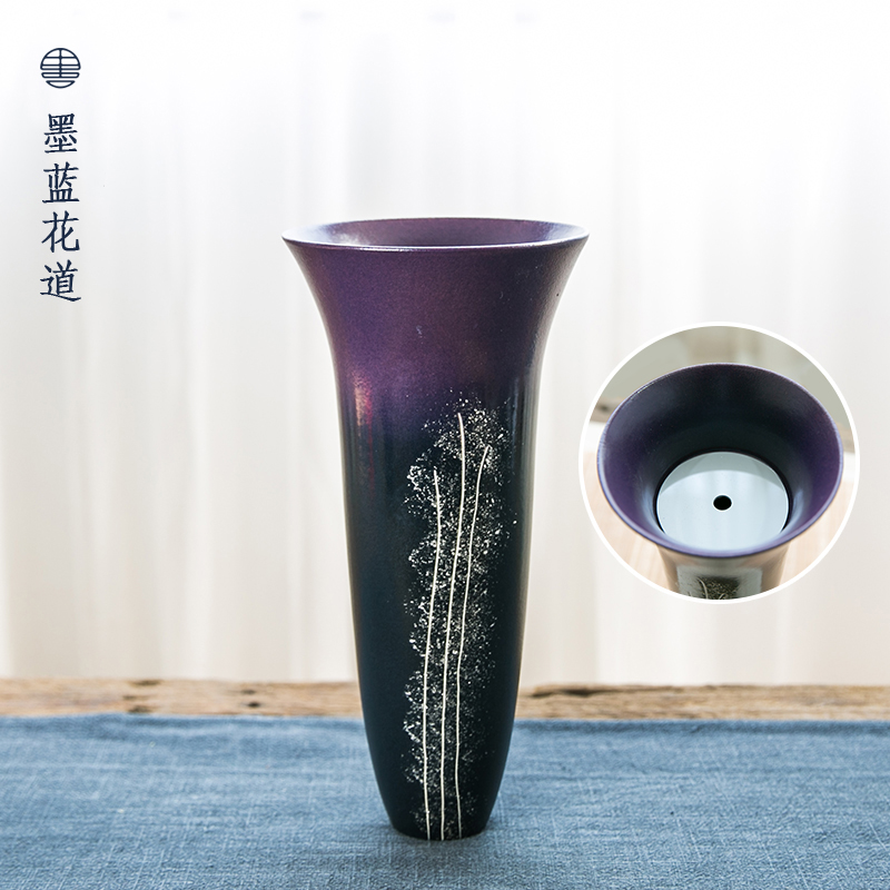 插花花器 陶瓷花瓶花器 日本 標準池坊插花器皿花道花藝投入花自由花生花 蝦皮購物