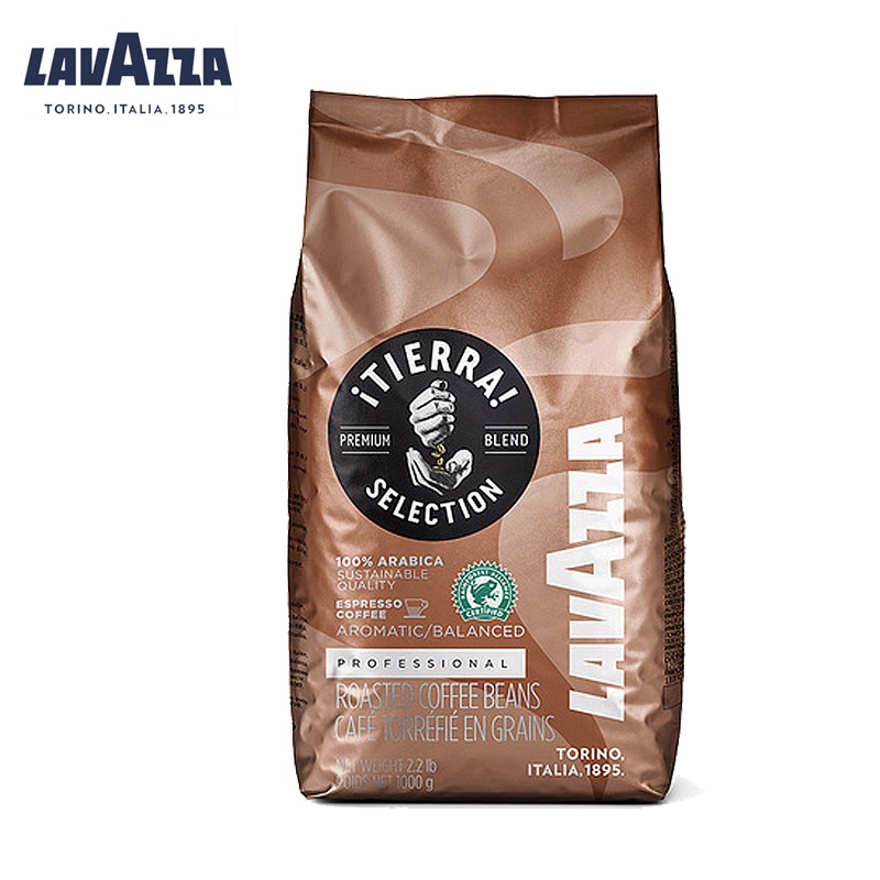 義大利【LAVAZZA】TIERRA SELECTION 咖啡豆(1000g)