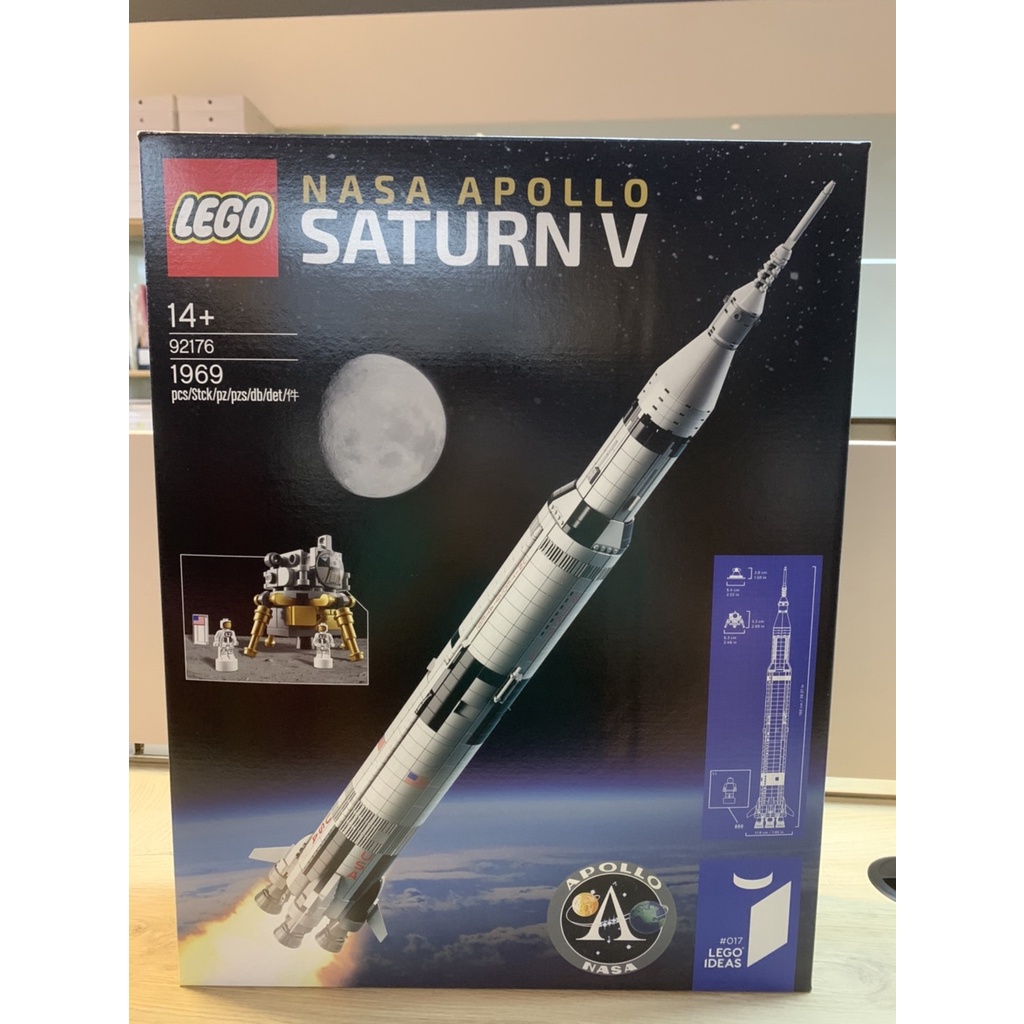 【Meta Toy】LEGO樂高 IDEAS系列 92176 NASA Apollo Saturn V