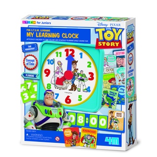 玩得購【4M】迪士尼系列-玩具總動員認知學習時鐘