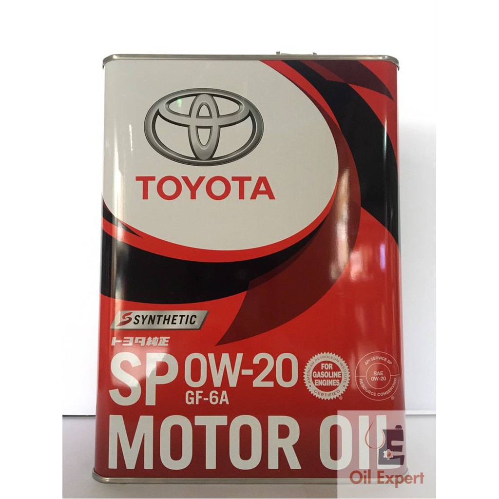Toyota 0w20 gf 6a