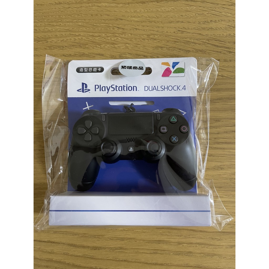 PS4悠遊卡 PlayStation DUALSHOCK 4 無線控制器造型悠遊卡 (全新未拆)