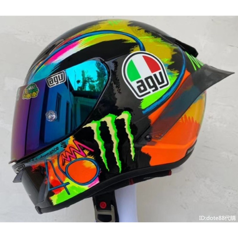 帝王版玻璃鋼機車頭盔agv Pista Gp R雪邦冬測塗鴉貼畫版畫摩托帽全罩安全帽 全盔保護男女情侶四季保暖透氣彩鏡代購 拍賣 評價與ptt熱推商品 21年7月 飛比價格
