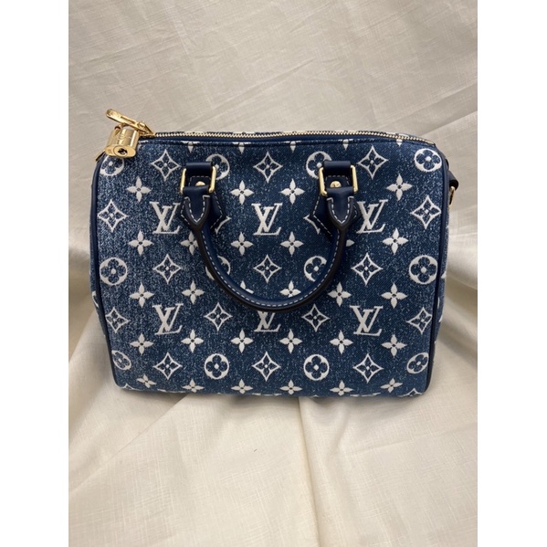 LV SPEEDY25 牛仔限量款 正品代購美國代購歐洲代購