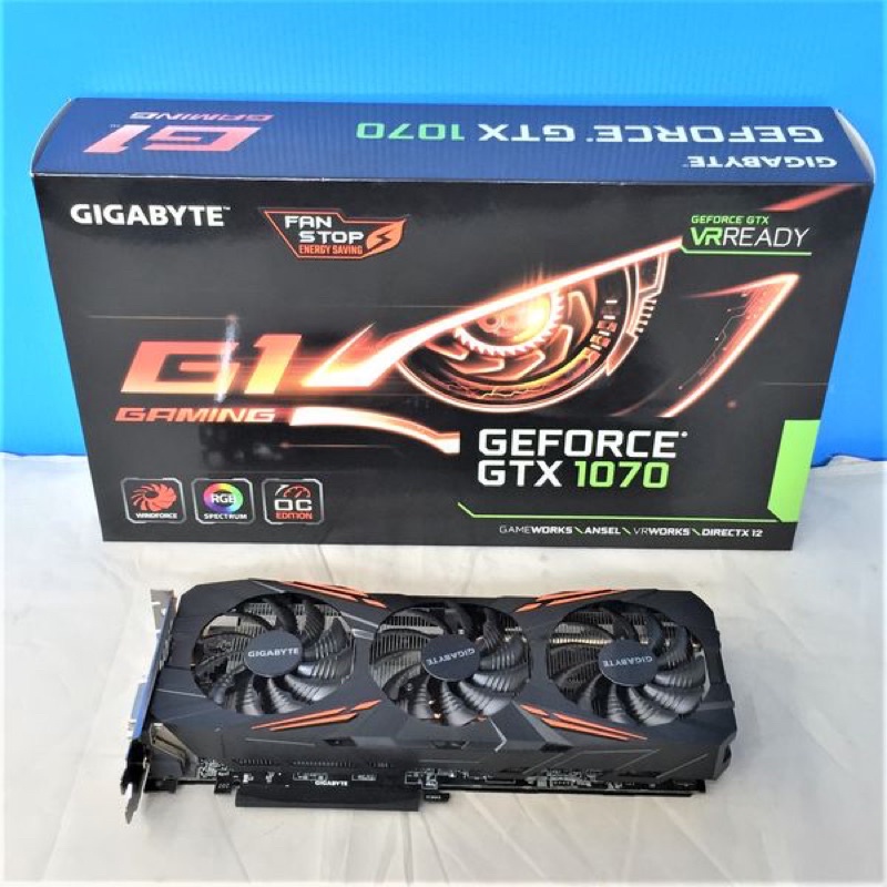 技嘉 顯卡 GTX 1070 G1 Gaming 8G