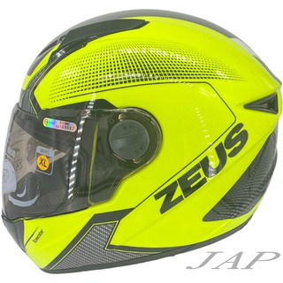 瑞獅 ZEUS 811 AL6 螢光黃黑 全罩安全帽 內襯全可拆《遠古騎士》
