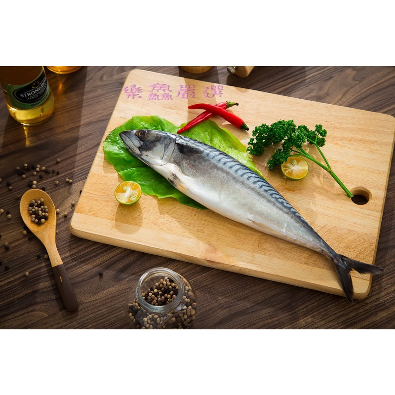 【樂鱻·嚴選】挪威薄鹽鯖魚 / 370-400g/尾 / 冷凍鯖魚 / 烤肉最愛 / 真空免運