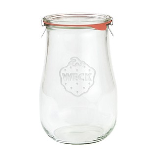 德國 Weck 738 玻璃罐 (附玻璃蓋+密封圈L) Tulip Jar 1750ml (WK037)