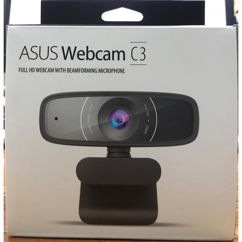 點子電腦☆北投◎全新現貨 ASUS 華碩 Webcam C3 1080p 網路視訊攝影機 攝像頭 鏡頭 1490元