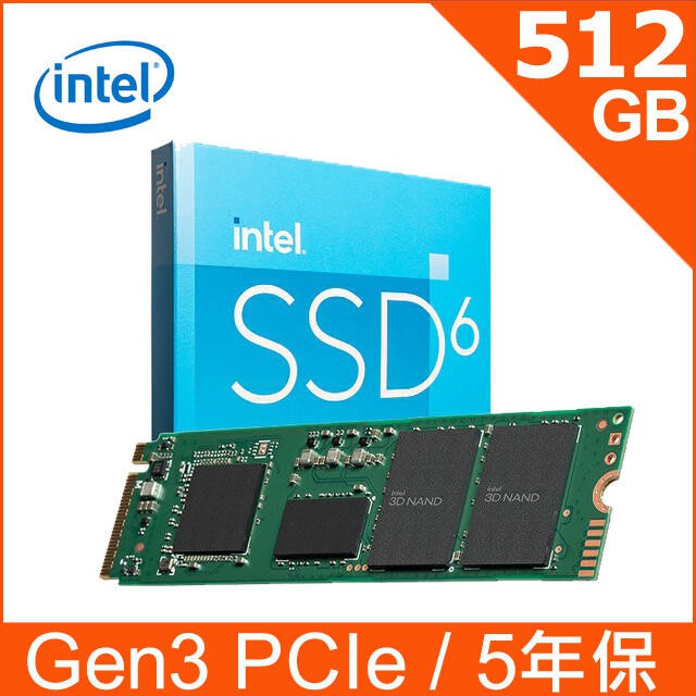 Intel 670P系列 512G M.2 2280 PCI-E 固態硬碟(SSDPEKNU512GZX1)