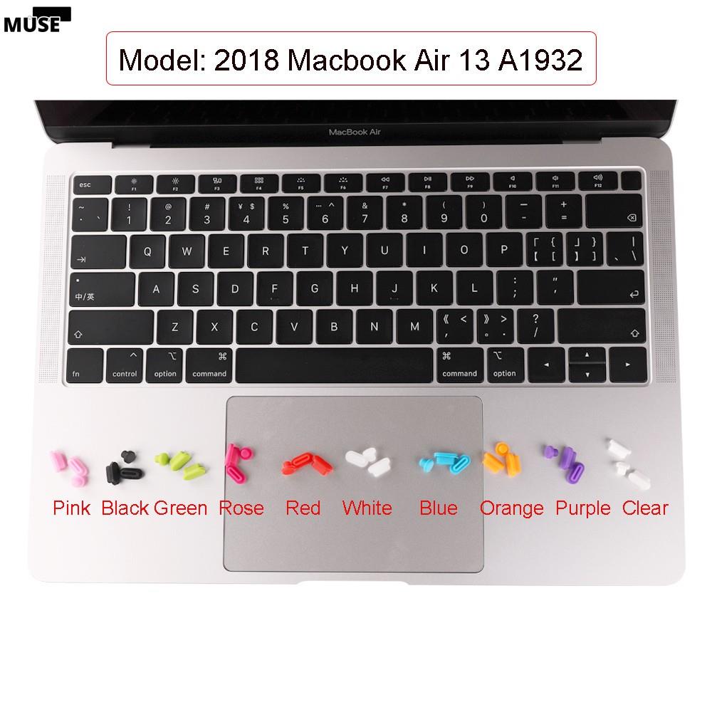 【3cmuse】橡膠防塵塞 Macbook Air 13.3 Pro 13 15 16 適用於2016-2020年發