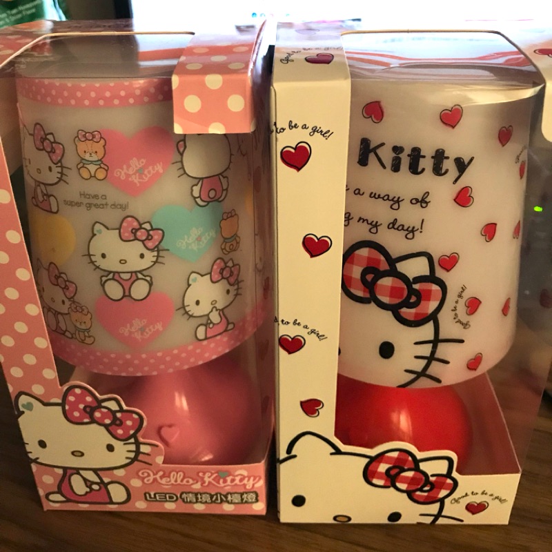 三麗鷗 Hello Kitty 檯燈 情境小檯燈 共兩款