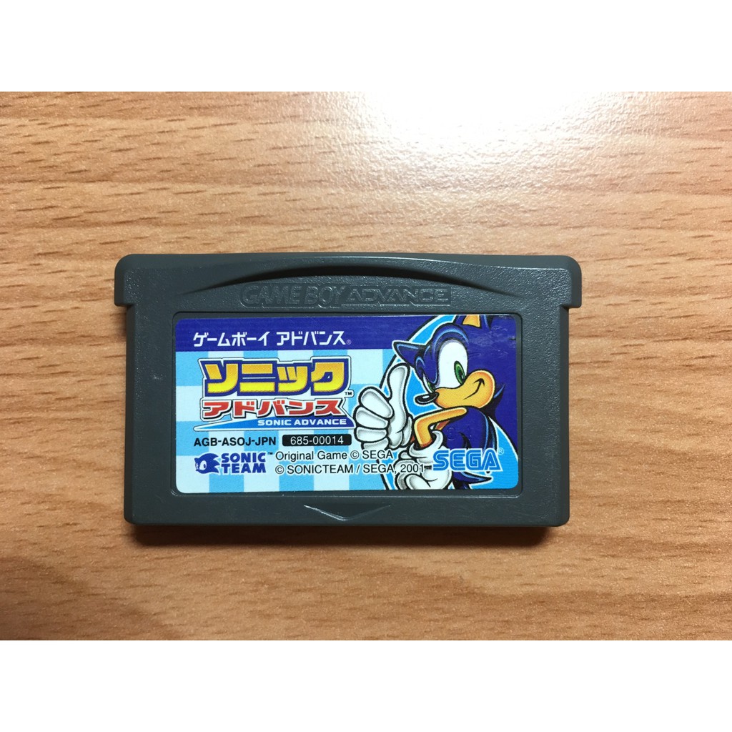 【售400元】日規正版卡 gameboy advance GBA 音速小子1代 音速小子 音速 音速小子1