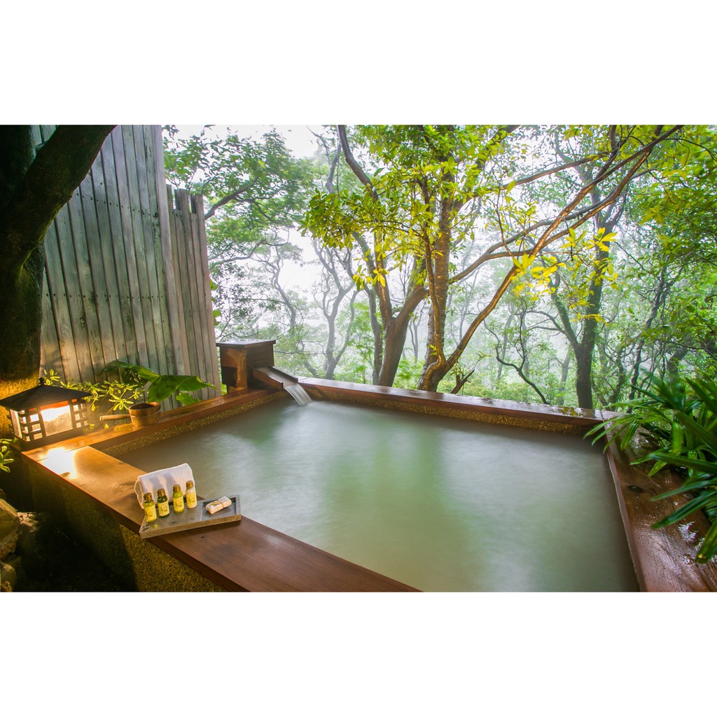 伊麗莎旅遊 1泊2食早晚餐23坪河谷風呂套房庭園風呂湯池 陽明山出霧溫泉 住宿 早餐 晚餐 天籟麗緻老爺可參考 蝦皮購物