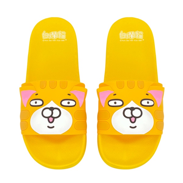 【白爛貓】軟膠造型拖鞋