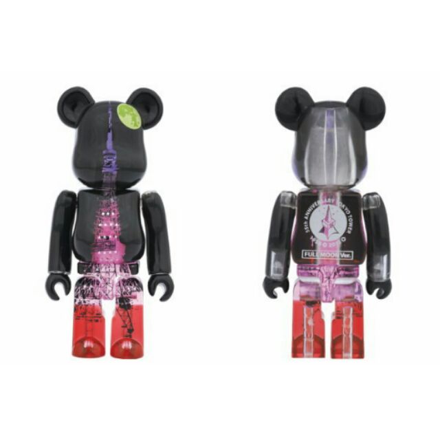 動漫無敵 Be@rbrick 100% FULL MOON ver. 東京塔 東京鐵塔 滿月限定版