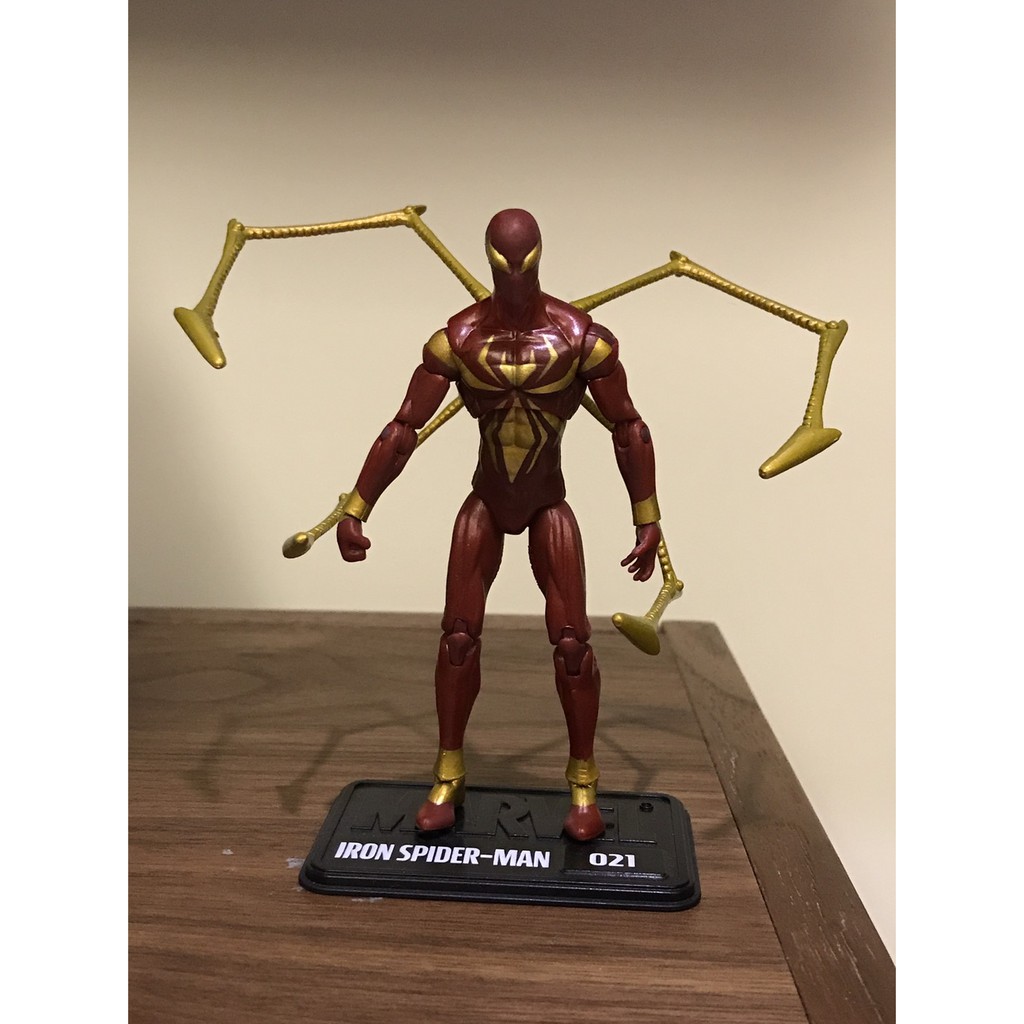{克拉克玩具} Spider Man 內戰 蜘蛛人 鋼鐵蜘蛛人 IRON SPIDER-MAN 3.75吋 可動 人偶