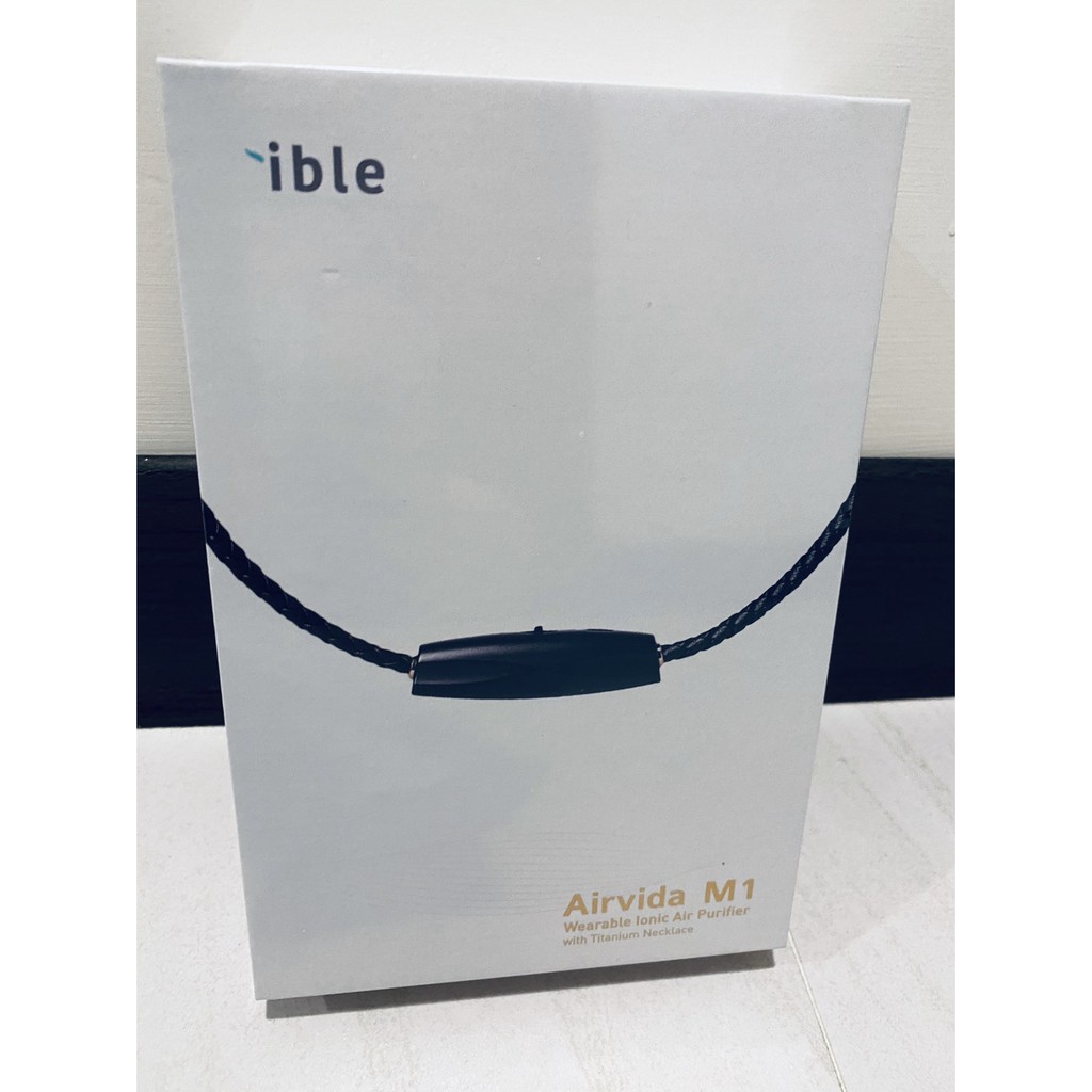 ［現貨]ible 鈦項圈負離子清淨機 Airvida M1-經典編織 ５０ＣＭ