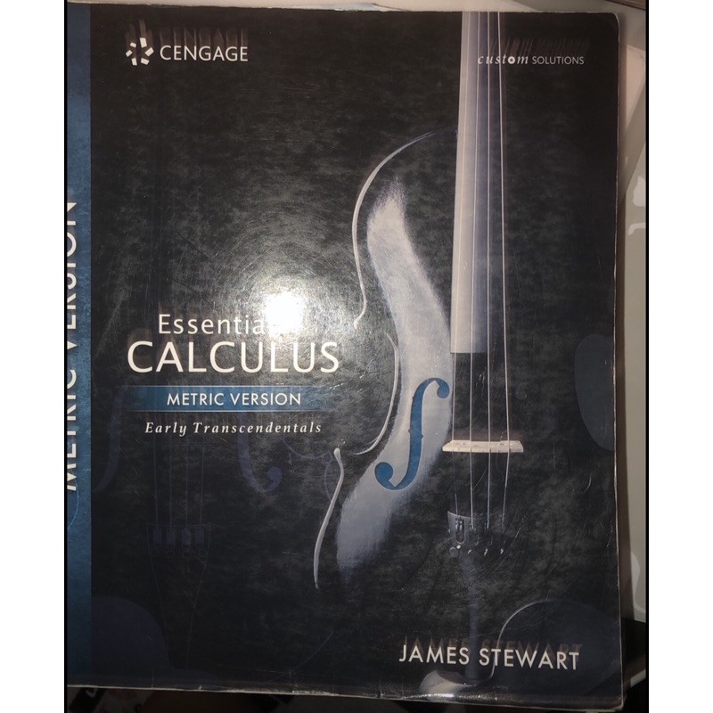 Essential Calculus(二手微積分原文書）