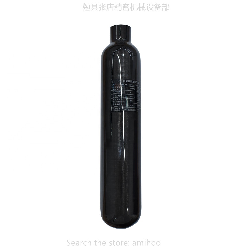 0.36L/0.5L/3L/6.8L碳纖維氣瓶 30MPA高壓氣瓶 pcp