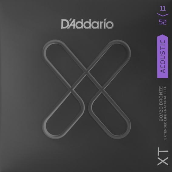 【森韻木吉他工作室】D'Addario XT 11-52 黃銅 木吉他弦