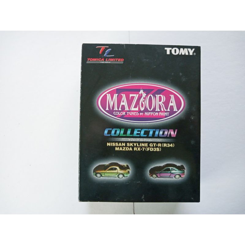 (現貨)Tomica TL Mazora Collection GT-R(R34)/RX-7(FD3S) 双車組