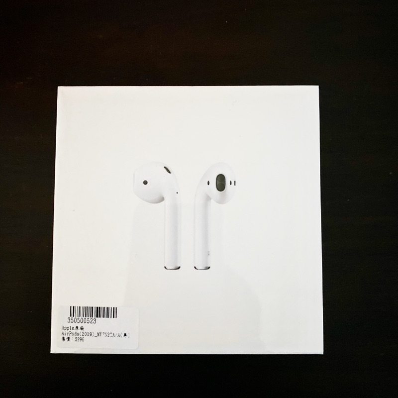 正版［Apple］2019款AirPods藍牙耳機 (AirPods 2代) 限臺北實踐大學可面交