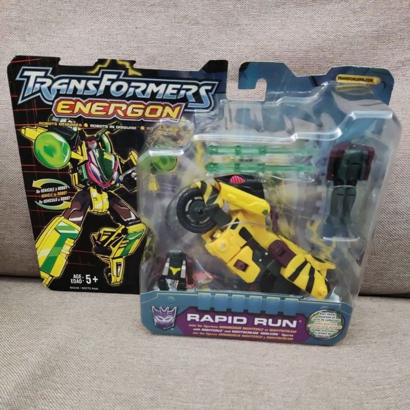 變形金剛 超能量 Energon Rapid run 疾步 機車