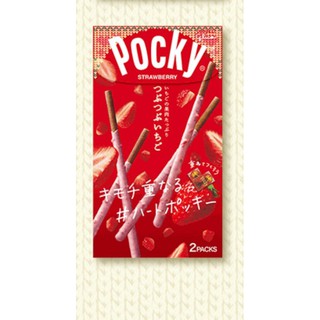 格力高POCKY草莓果肉巧克力棒