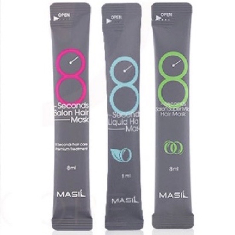現貨 韓國 MASIL 8秒 沙龍頂級護髮髮膜 隨身包 攜帶方便 8ml單條