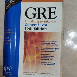 GRE practicing to take the General test 10th Edition