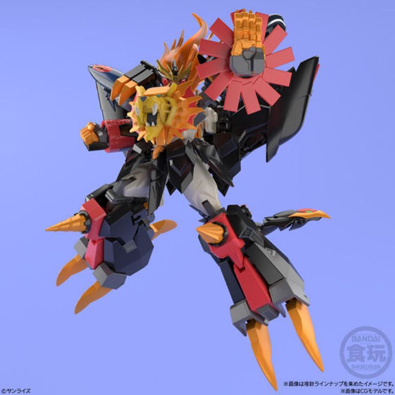 貨櫃烏 萬代 食玩 盒玩 SUPER MINIPLA 始源勇者王 GaoGaiGar 第六彈 10月預購訂金