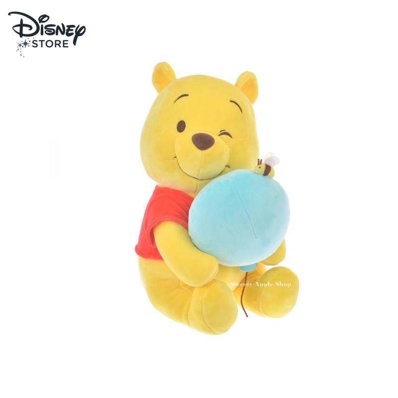 迪士尼【SAS 日本限定】迪士尼商店限定 Disney Store 小熊維尼 氣球版 玩偶娃娃 32.5cm