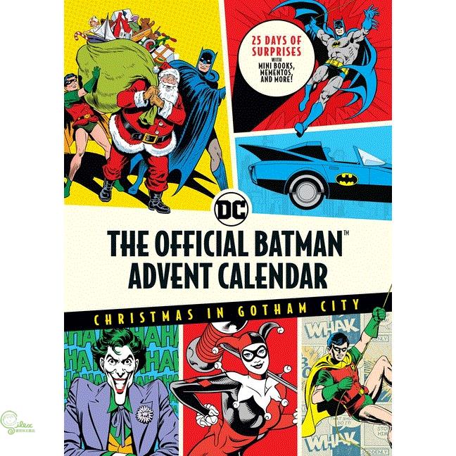 The Official Batman(tm) Advent Calendar: Christmas in Gotham City: 25 Days of Surprises with Mini Books, Mementos, and More! (Batman Books, Fun Holida