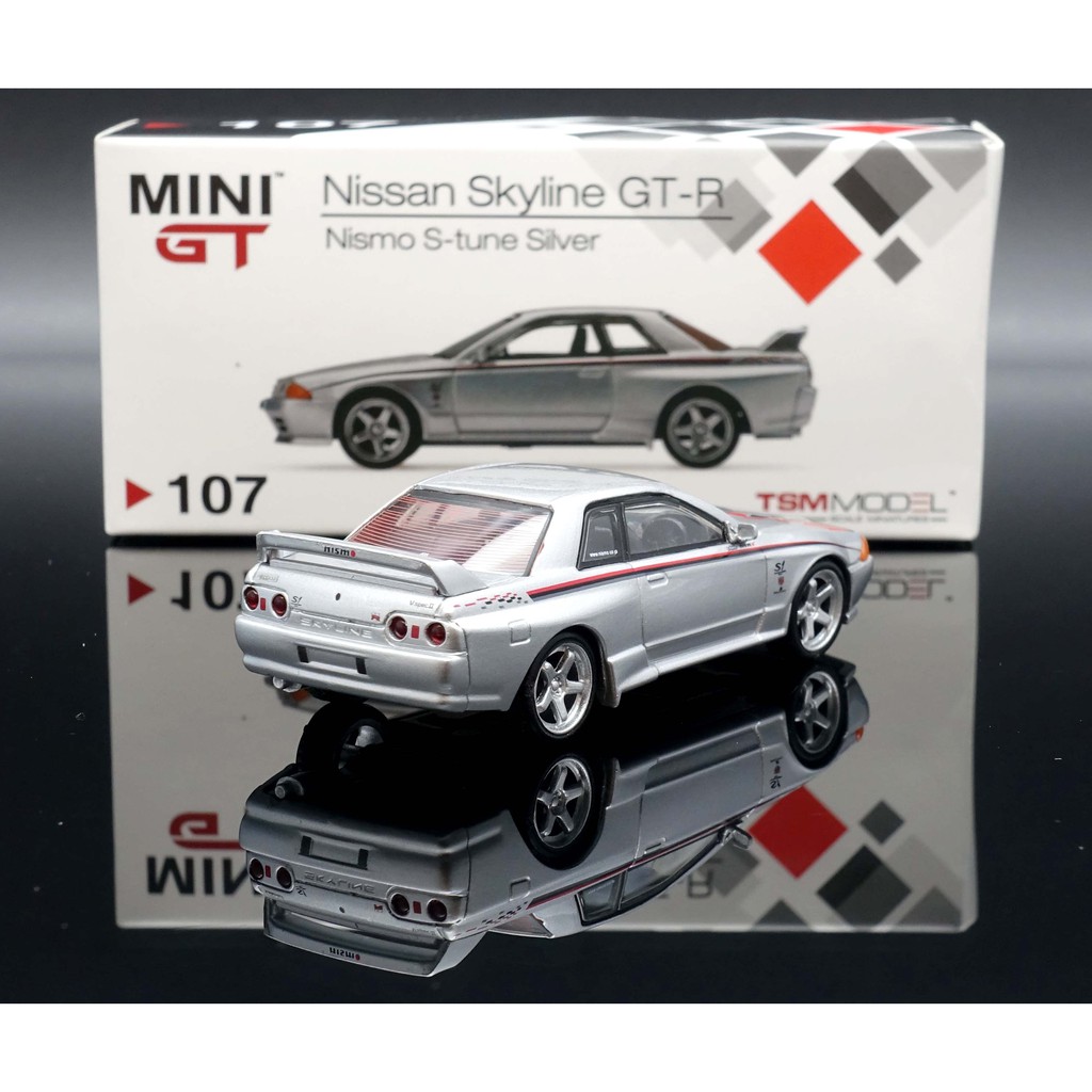 MINI GT 1 右ハンドル スカイライン ダークブルー MGT00326-R R32 64 S-Tune Nismo 完成品 GT-R ニッサン