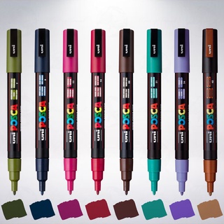 日本 三菱鉛筆 uni POSCA PC-3M Marker 細字水性麥克筆 (3號賣場)