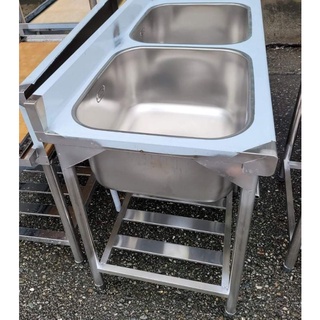 鐵304大尺寸長1寬60公分加深30槽深 單水槽平台 高80 工作精緻細密 蝦皮購物