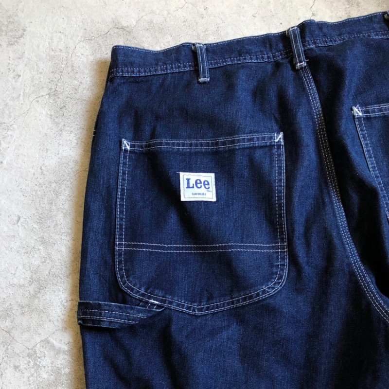 老牌美式畫家褲。  品牌 LEE 日本製🇯🇵 35腰 深單寧 TOM&amp;MAO湯姆貓古著
