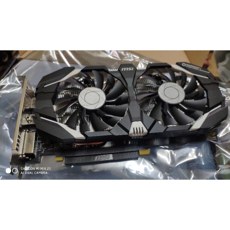 msi GTX1060 6G 雙風扇