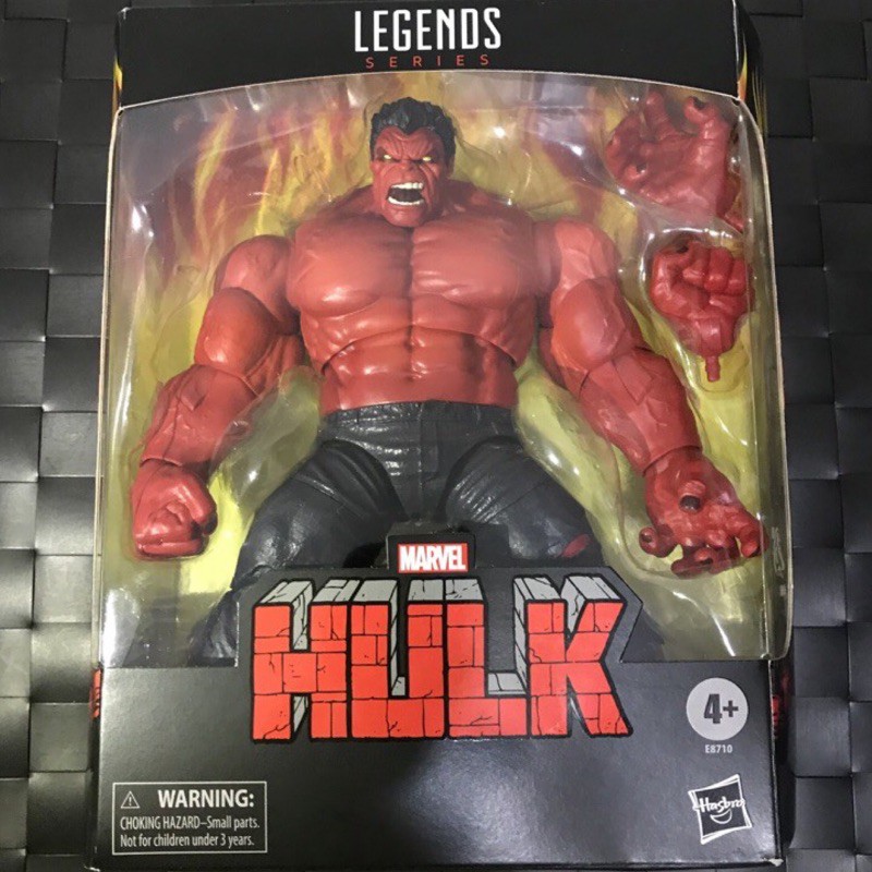 正版 孩之寶 全新 紅浩克 Marvel legends 6吋 BAF 可動 漫威 限定 Hulk 新素體 非猛毒