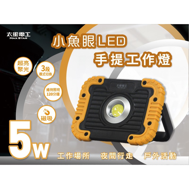 太星電工 小魚眼LED手提工作燈 IFA301