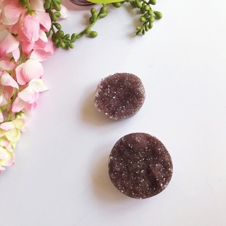 Amethyst 烏拉圭紫晶簇 紫晶彩簇 圓形