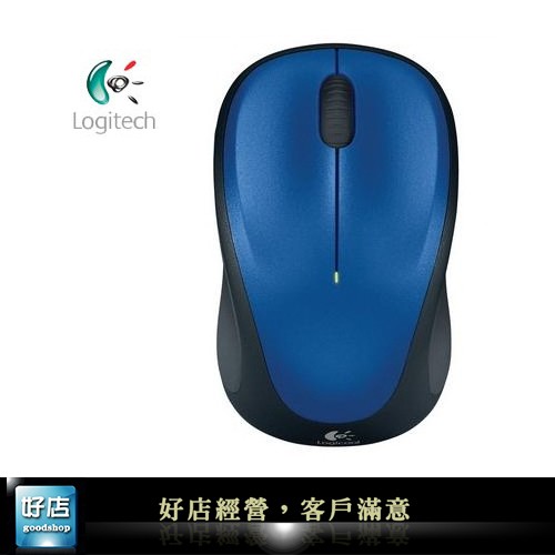 【好店】全新 Logitech 羅技 M235 藍色 無線 2.4G 無線光學滑鼠  usb滑鼠 電競滑鼠