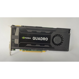二手-NVIDIA Quadro K4000 3G DDR5 PCI-E 工作站 專業繪圖顯示卡 3D Card