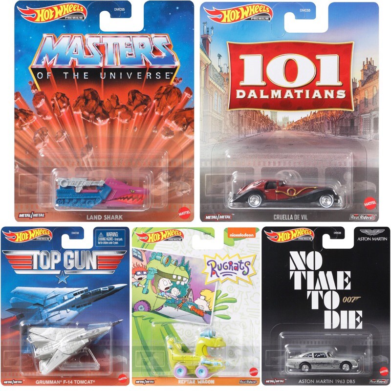 Hotwheels PREMIUM 太空超人 101 Top Gun 007 風火輪 電影系列