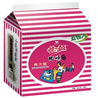 ＊快速出貨＊統一 肉燥麵 5入 6包 一箱 傳統 古早味 銷量最好 泡麵 方便麵 國民 美食 經典
