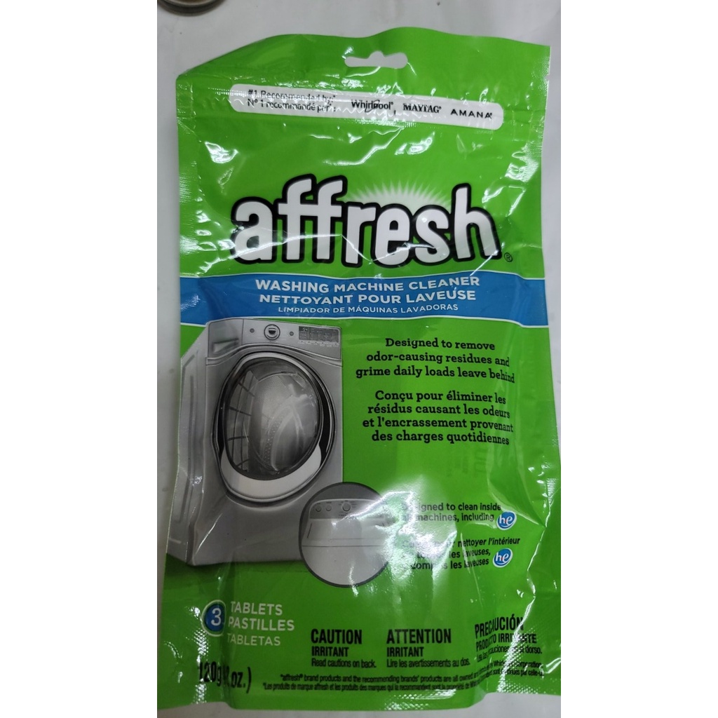 新包裝現貨~惠而浦Whirlpool  Affresh  W-AFH 美國原裝內槽清洗 MA-CL 槽洗錠 洗衣機