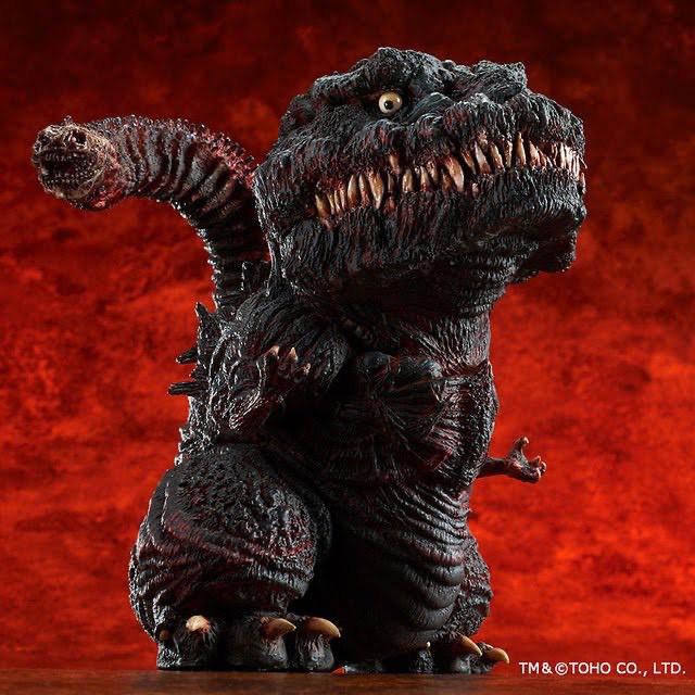【膠通部】Ｑ版 X-PLUS 正宗哥吉拉 2016 第四形態 絕版 潮流 基多拉 哥吉拉 怪獸 SHM Godzilla
