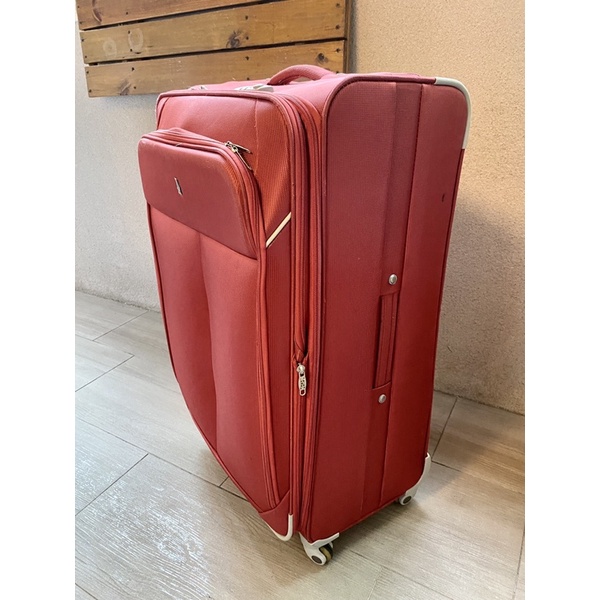 紅色約28吋二手行李箱
